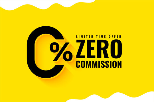 flat zero percent commission template a limited time offer