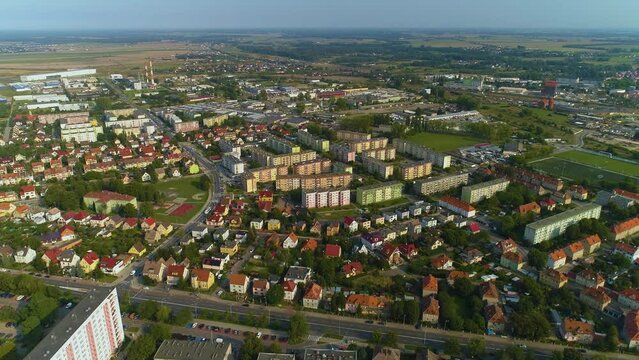 Beautiful Panorama Stargard Piekny Krajobraz Aerial View Poland