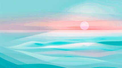 Design a serene background with soft gradients and minimal detail, abstract  , background