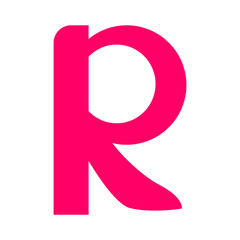 Hand drawn comics style letttering font r