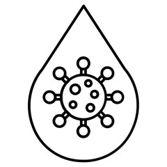 virus medical icon