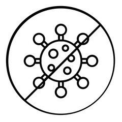 anti virus medical icon