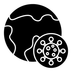 global virus medical icon