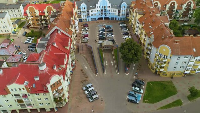 New Estate Of Maria Kolbe Pila Osiedle Aerial View Poland