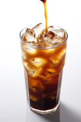 グラス, 氷, コーヒー, 飲み物, 冷えたコーヒー, アイスコーヒー, glass, ice, coffee, drinks, cold coffee, iced coffee