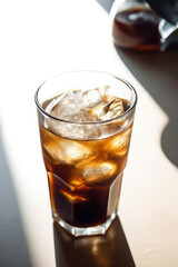 グラス, 氷, コーヒー, 飲み物, 冷えたコーヒー, アイスコーヒー, glass, ice, coffee, drinks, cold coffee, iced coffee