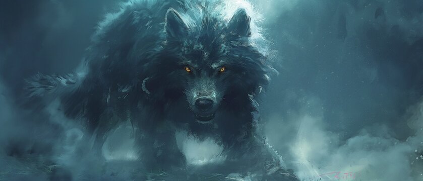 Angrboda and Loki's child