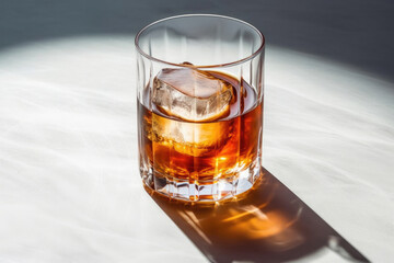 グラス, 飲み物, お酒, コニャック, ウイスキー, 氷, glasses, drinks, alcohol, cognac, whiskey, ice