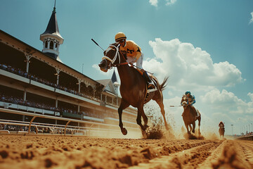 Fototapeta premium Kentucky Derby 