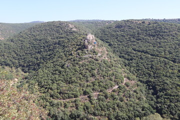 Obraz premium Landscape in the mountains in northern Israel.