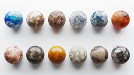 Assorted Marbles Universe Collection

