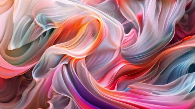Fluid gradient background abstract texture . footage 4k