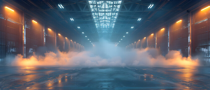 The Enigmatic Cloud: A Room Engulfed in Smoke