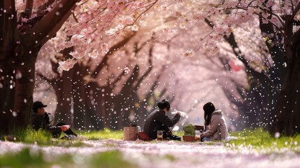 Cherry Blossom Picnic