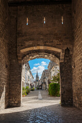 Obraz premium Cadillac is a town and commune in France, located in the Aquitaine region, Gironde department. France