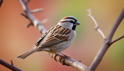 sparrow bird in a tree