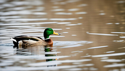 mallard duck on the water