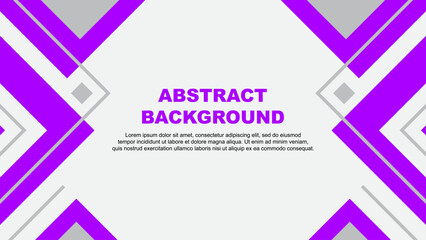 Abstract Background Design Template. Banner Wallpaper Vector Illustration. Purple Illustration