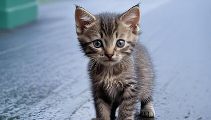 shorthair cat kitten