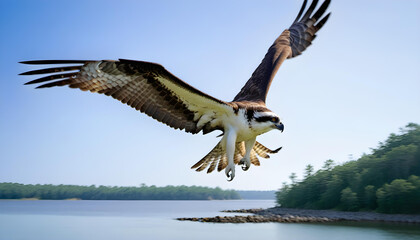 osprey in flight