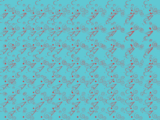 Creative pattern design.