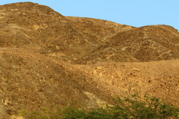 Timna mountain range in Eilat in southern Israel.