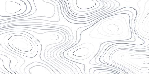 Abstract topography, seamless design, extraordinary tileable isolines pattern, Topographic map abstract background. Outline cartography landscape. vector illustration. - obrazy, fototapety, plakaty