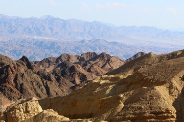 Timna mountain range in Eilat in southern Israel.