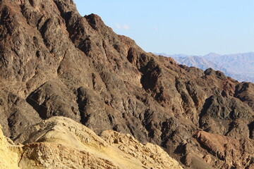 Timna mountain range in Eilat in southern Israel.