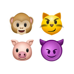 Emojis / Memoji iOS / Smile