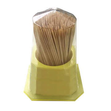 Wooden toothpick Mock up on background
