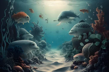  coral reef and fish © Usama