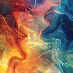 abstract background with smoke