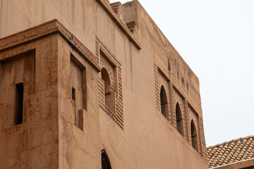 Details from building in  medina (old city) of Marakesh