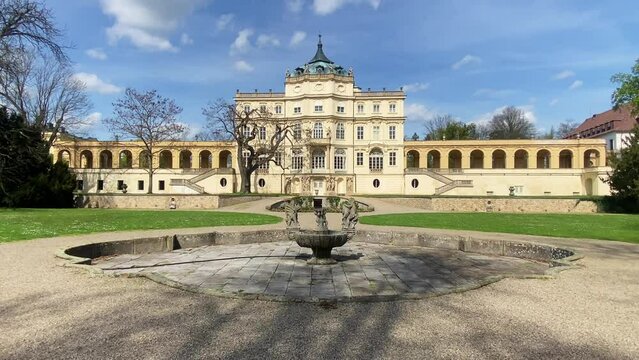 Ploskovice Castle.This was the seat of Austria emperor Ferdinand 6.