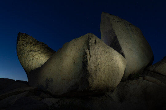 Rock Formations in Joshua Tree National Park
