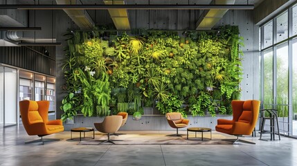 Biophilic Design in Workspaces, Promoting Wellness with Natural Elements.