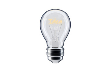 A lightbulb with 
