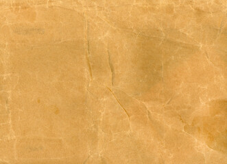 crumpled brown paper texture background - 783560554