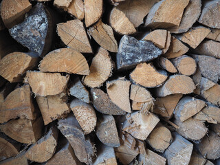 firewood log background - 783560586