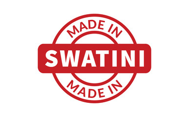 Made In Swatini Rubber Stamp