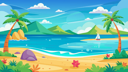 summer-ocean-background