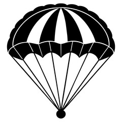 parachute in the sky