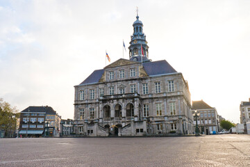 Vrijthof Square in the city of Maastricht in The Netherlands.