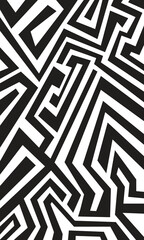 Irregular abstract stripes pattern background. Geometric jersey fabric template