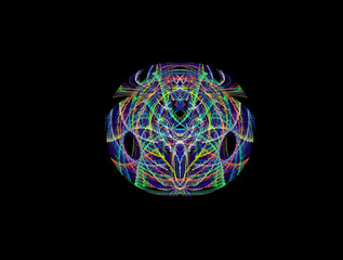 Imaginatory fractal abstract background Image