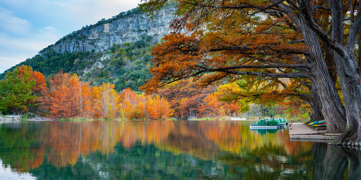 Wonderful Fall Color Garner State Park