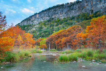 Wonderful Fall Color Garner State Park