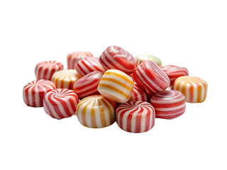 3d candy isolated on transparent background