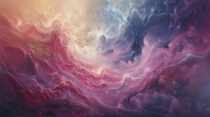 Euphoric Pastel Galaxies, Exploring the Universe in Soft Tones. - obrazy, fototapety, plakaty